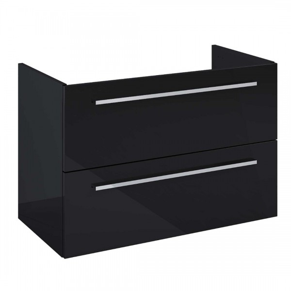Elita Meble Kwadro Plus Black komoda bez blatu 80 cm 167651
