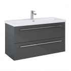 Elita Meble Kwadro Plus Anthracite szafka podumywalkowa 100 cm 166772