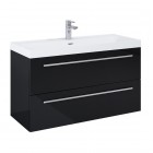 Elita Meble Kwadro Plus Black szafka podumywalkowa 100 cm 167648
