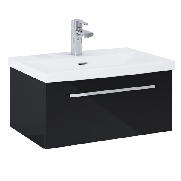 Elita Meble Kwadro Plus Black szafka podumywalkowa 60 cm 167644