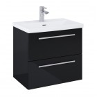 Elita Meble Kwadro Plus Black szafka podumywalkowa 60 cm 167646