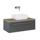 Elita Meble Kwadro Plus Anthracite szafka podumywalkowa 80 cm 166789