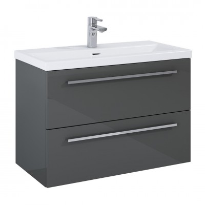Elita Meble Kwadro Plus Anthracite szafka podumywalkowa 80 cm 166771