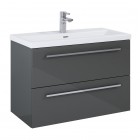 Elita Meble Kwadro Plus Anthracite szafka podumywalkowa 80 cm 166771