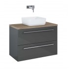 Elita Meble Kwadro Plus Anthracite szafka podumywalkowa 80 cm 166771