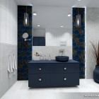 Elita Meble Look komoda 40 cm granatowy mat 168583