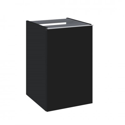 Elita Meble Look Black Mat komoda z koszem szer. 40 cm 168113