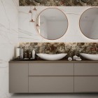 Elita Meble Look komoda z koszem cargo 40 cm beżowy mat 168594