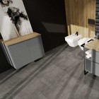 Elita Meble Look Stone Matt komoda z koszem szer. 40 cm 167609