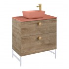 Elita Meble Look Dąb Canela komoda szer. 60 cm 167259