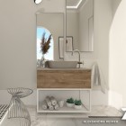 Elita Meble Look Dąb Canela komoda szer. 80 cm 167257