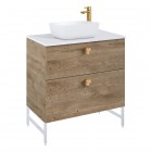 Elita Meble Look Dąb Canela komoda szer. 80 cm 167260