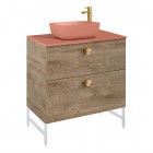 Elita Meble Look Dąb Canela komoda szer. 80 cm 167260