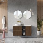 Elita Meble Look komoda 80 cm orzech lincoln 168691