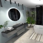 Elita Meble Look Anthracite szafka podumywalkowa szer. 100 cm 167086