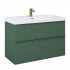 Elita Meble Look szafka podumywalkowa 100 cm zielony mat 168562