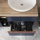 Elita Meble Look szafka podumywalkowa 60 cm granatowy mat 168573