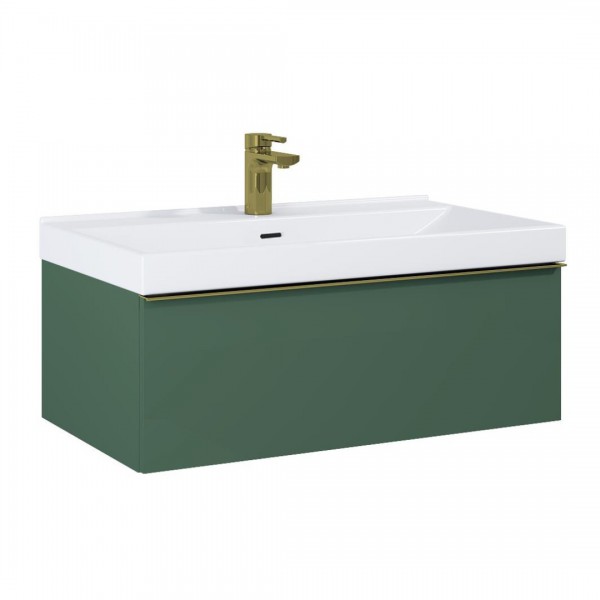 Elita Meble Look szafka podumywalkowa 80 cm zielony mat 168560