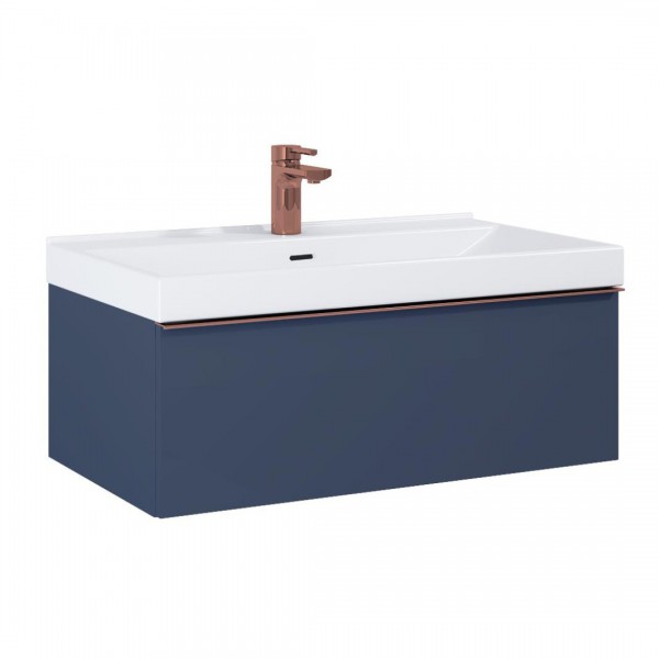 Elita Meble Look szafka podumywalkowa 80 cm granatowy mat 168574