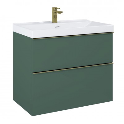 Elita Meble Look szafka podumywalkowa 80 cm zielony mat 168561