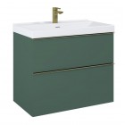 Elita Meble Look szafka podumywalkowa 80 cm zielony mat 168561