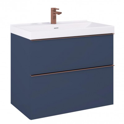 Elita Meble Look szafka podumywalkowa 80 cm granatowy mat 168575
