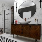 Elita Meble Piato umywalka nablatowa 73x38 cm biała 145041