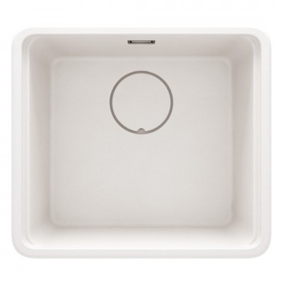 Deante Momi zlewozmywak granitowy 50x45 cm alabaster ZKM_A10A