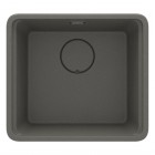 Deante Momi zlewozmywak granitowy 50x45 cm antracyt metalik ZKM_T10A