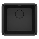 Deante Momi zlewozmywak granitowy 50x45 cm grafit metalik ZKM_G10A