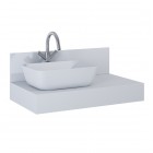 Elita Meble ElitStone konsola 100x46 cm marmur szary mat 168237
