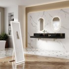 Elita Meble ElitStone konsola 100x46 cm marmur czarny mat 168243