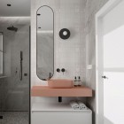 Elita Meble ElitStone konsola 121x46 cm marmur różowy mat 168893