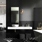 Elita Meble ElitStone konsola 120x46 cm marmur calacatta biały mat 167487