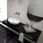 Elita Meble ElitStone konsola 120x46 cm marmur marquina czarny mat 167489