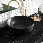 Elita Meble ElitStone konsola 120x46 cm marmur marquina czarny mat 167489