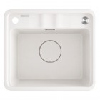 Deante Momi zlewozmywak granitowy 50x44 cm alabaster ZKM_A103