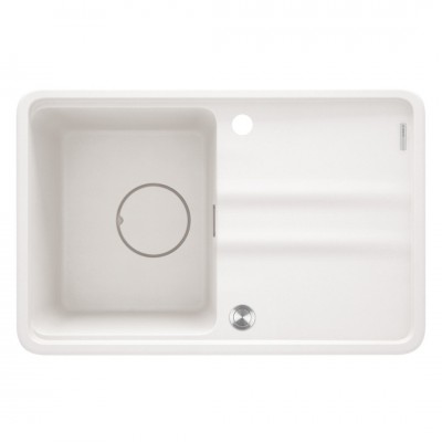 Deante Momi zlewozmywak granitowy 67x44 cm alabaster ZKM_A11A