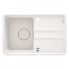 Deante Momi zlewozmywak granitowy 67x44 cm alabaster ZKM_A11A