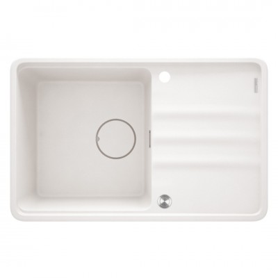 Deante Momi zlewozmywak granitowy 78x50 cm alabaster ZKM_A113