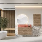 Elita Meble ElitStone panel ścienny 100x20 cm marmur różowy mat 168897