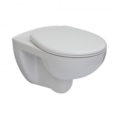Roca Victoria miska WC wisząca Rimless z deską WC wolnoopadającą A34H394000