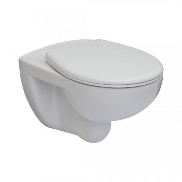 Roca Victoria miska WC wisząca Rimless z deską WC wolnoopadającą A34H394000