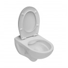 Roca Victoria miska WC wisząca Rimless z deską WC wolnoopadającą A34H394000