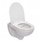 Roca Victoria miska WC wisząca Rimless z deską wolnoopadającą Slim A34H398000