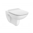 Roca Debba Square miska WC wisząca Rimless z deską wolnoopadającą Slim A34H993000