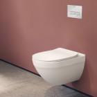 Roca Hebe miska WC wisząca Rimless z deską WC wolnoopadającą Slim A34H138000
