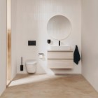 Roca Gap umywalka nablatowa prostokątna 60x42 cm biała Supraglaze® A3270MNS00