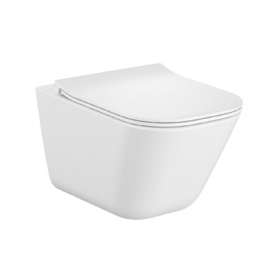 Roca Gap Square miska WC wisząca Rimless A34647L000