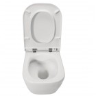 Roca Gap Square miska WC wisząca Rimless z deską WC wolnoopadającą Slim A34H470000